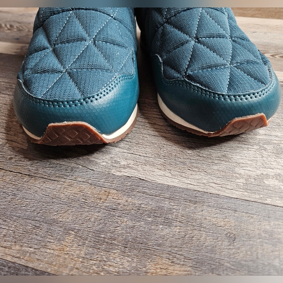 Teva ReEmber Mid Platform Chelsea Bootie Size 7 Teal Quilted - Picture 3 of 9